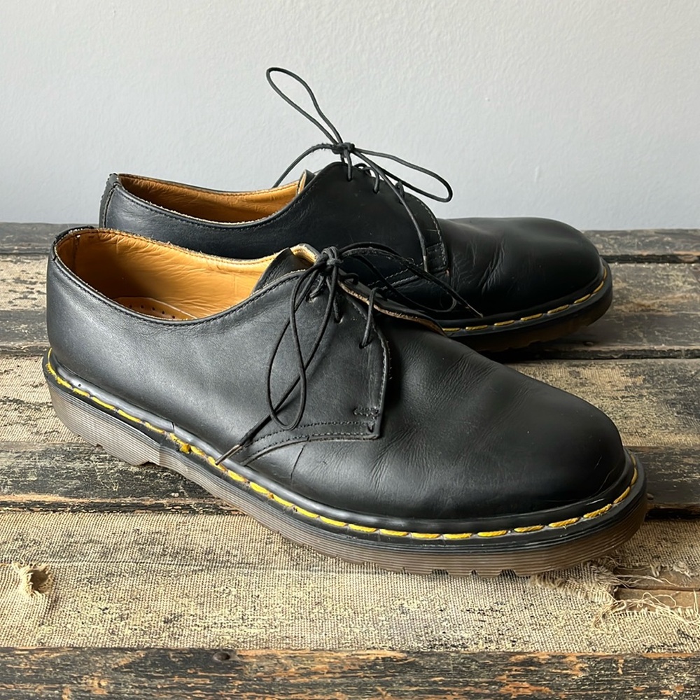 Dr. Martens Made in England 1461 Smooth Leather Oxford Shoes